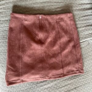 ShineStar's Brown Mini Skirt